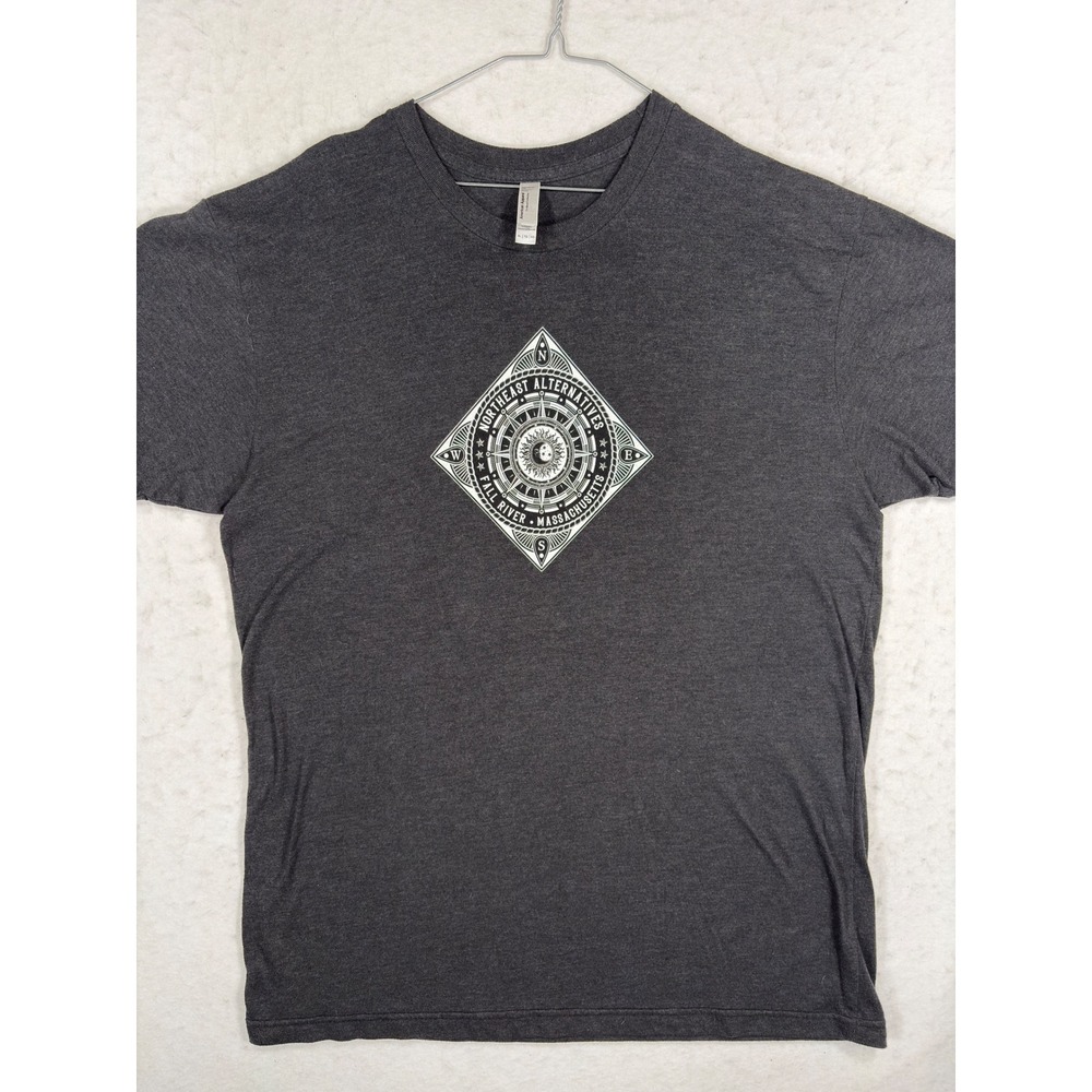 American Apparel Northeast Alternatives Fall River MA T-Shirt XL Gray 420 hemp
